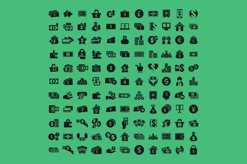 Набор иконок Финансы для сайта - Features Image 4