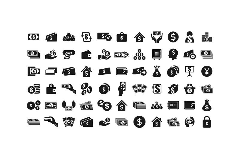 Набор иконок Финансы для сайта - Features Image 3