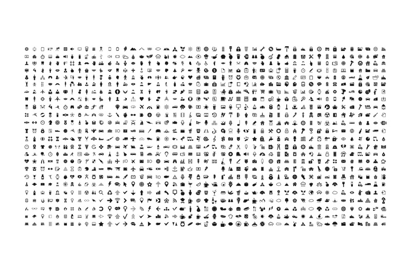 Set of icons the collection - Features Image 3
