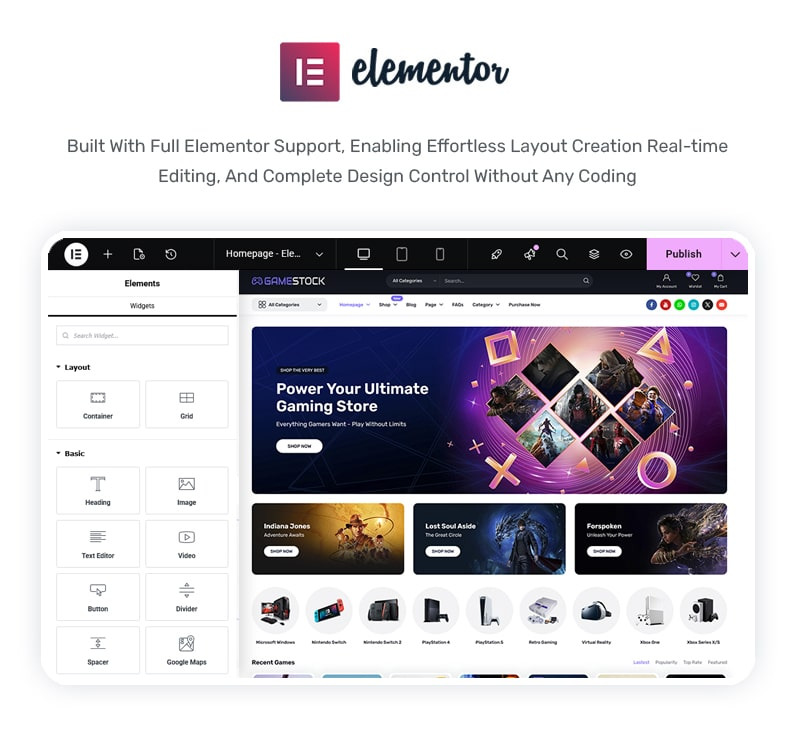 GameStock - 游戏商店 WooCommerce WordPress 主题 - Features Image 5
