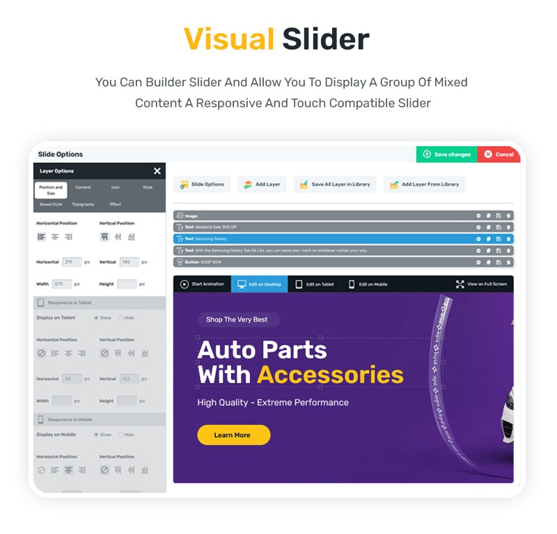 AutoMart - Otomobil Parçaları ve Aksesuarları WooCommerce WordPress Teması - Features Image 5