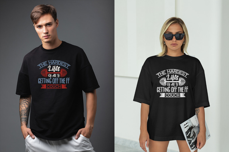 Gym T Shirt Design Bundle V.1 - Features Image 9