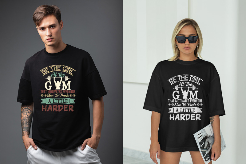 Gym T Shirt Design Bundle V.1 - Features Image 10