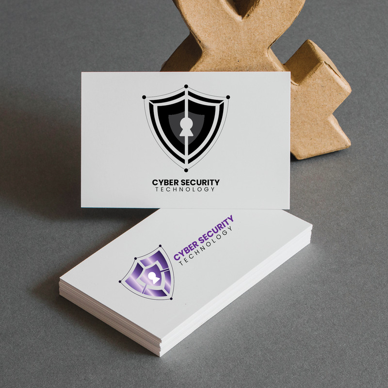 Modelo de logotipo de segurança cibernética - Features Image 3