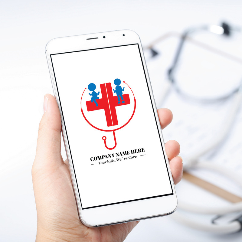 Modèle de logo de clinique pédiatrique - Caractéristiques de l’image 2