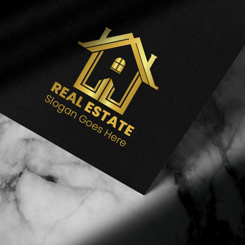 Real Estate Logo House Template - Features Image 1