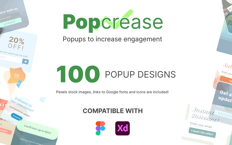 Popcrease 100 popup-designer - Features Image 1