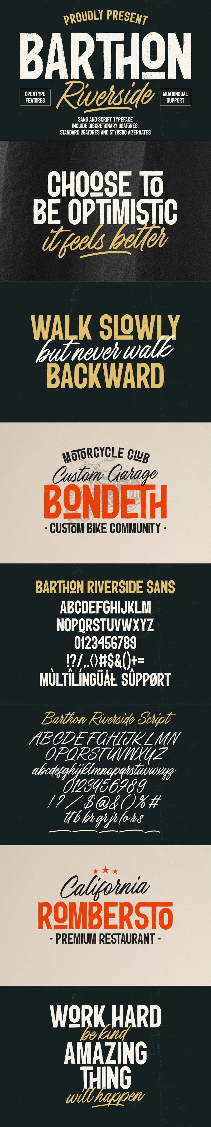 Barthon Riverside Font Duo - Features Image 1