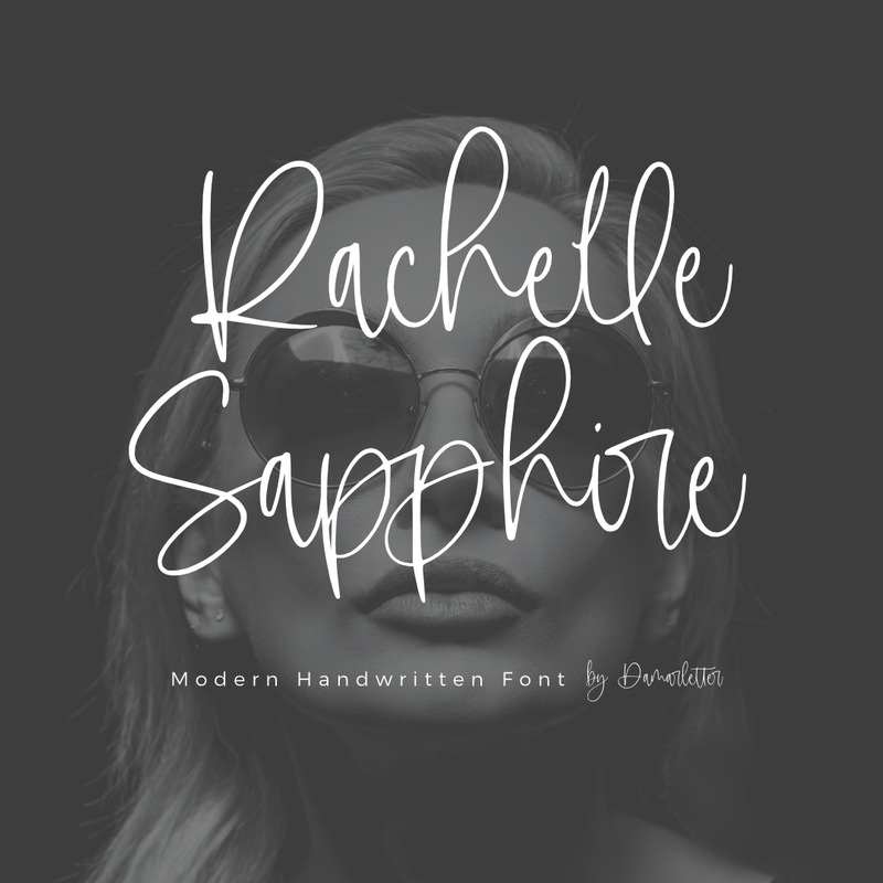 Rachelle Sapphire – Handwritten Font - Features Image 1