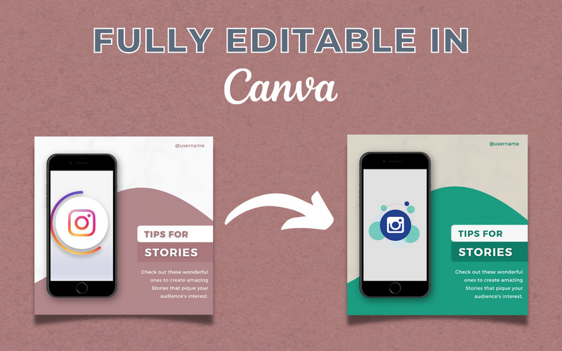 50 Premium Digital Marketing Canva Templates For Social Media - Features Image 2