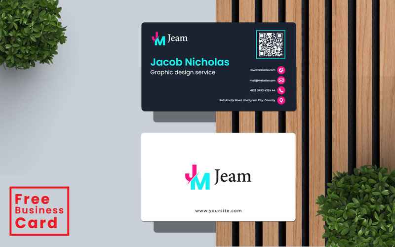 Premium bedrijfslogo ontwerp en visitekaartje ontwerp. v11 - Features Image 1