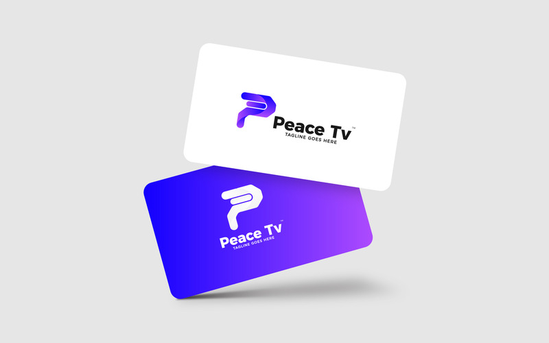 Vektör Marka P Logo sunumu - Features Image 1