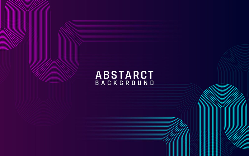 Premium Abstract Technology line background - Features Image 1