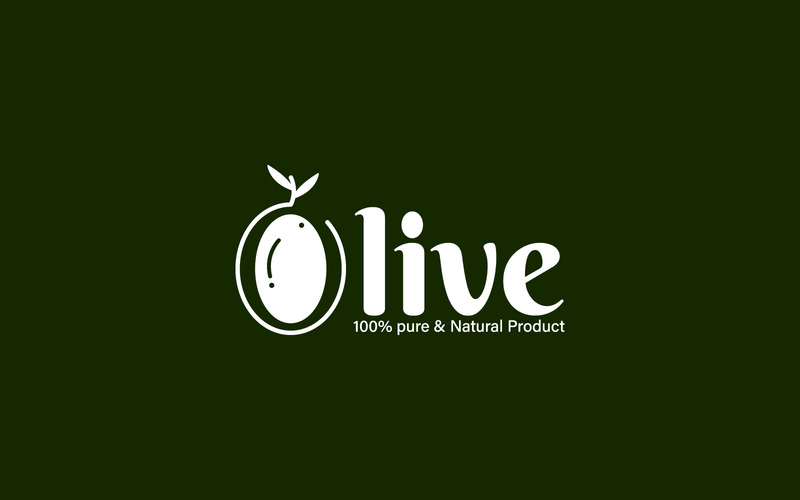 Marchio di qualità premium Design del modello del logo aziendale Business Olive - Caratteristiche Immagine 1