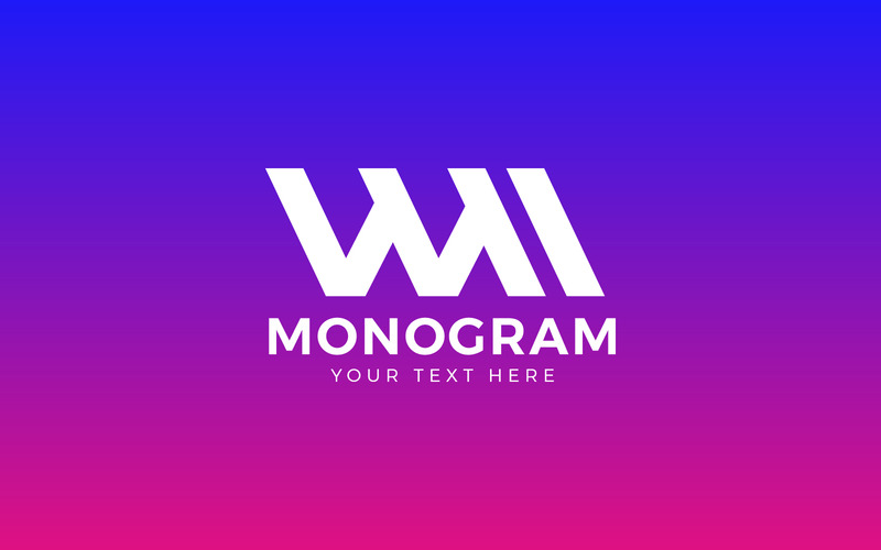 Branding W Logotyppresentation, modern logotyp, logotypsymbol - Features Image 2