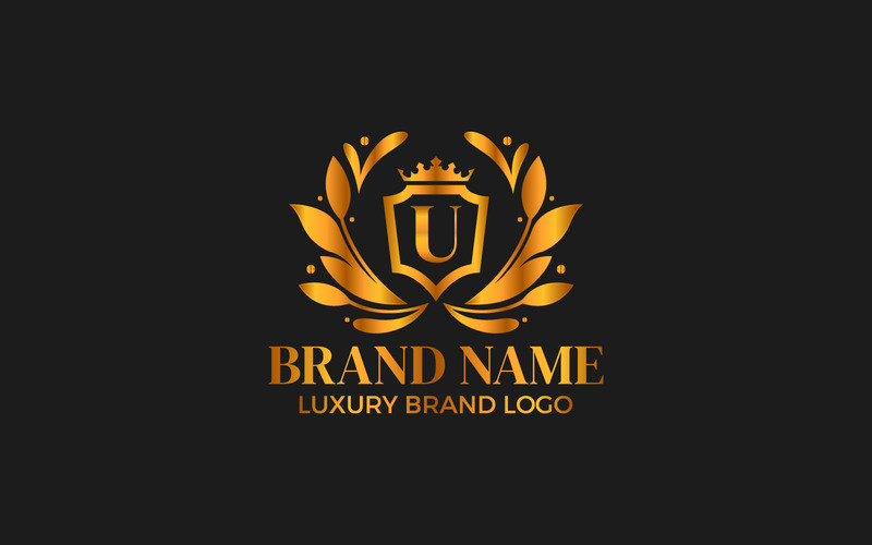 Logo con lettere di lusso, design dell'identità del marchio di lusso V2 - Caratteristiche Immagine 1