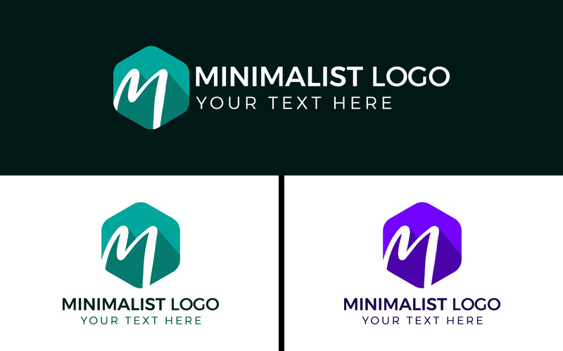Création de logo M de marque, modèle de logo - Caractéristiques de l’image 1