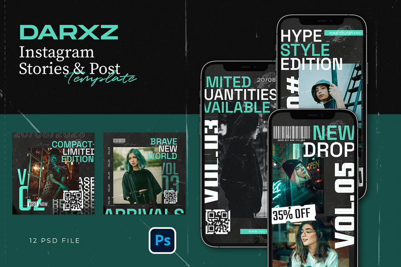 Hype Instagram Template - Darxz - Features Image 1