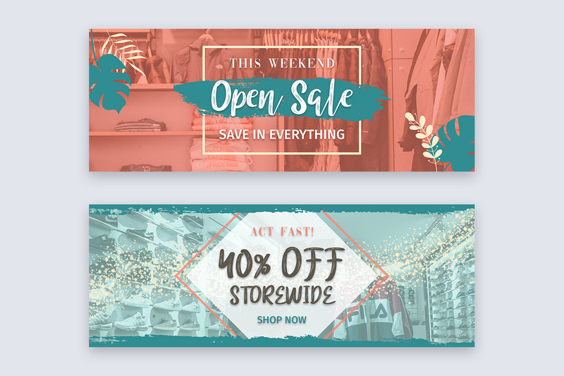 Fashion Sale Facebook Covers - Features Image 1