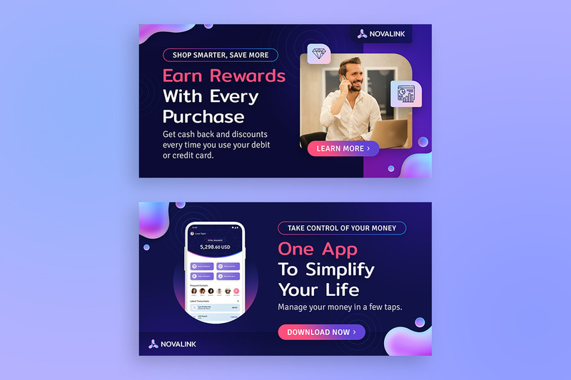 Modèles de bannières Facebook pour le secteur bancaire et financier - Caractéristiques de l’image 1