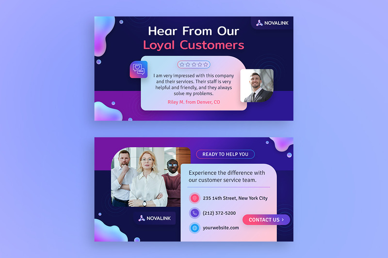 Modèles de bannières Facebook pour le secteur bancaire et financier - Caractéristiques de l’image 3