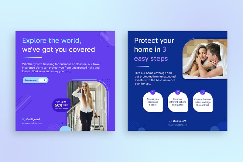 Insurance Banner Templates - Features Image 2