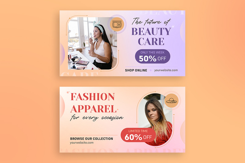 Beauty Care Facebook Post Templates - Features Image 1