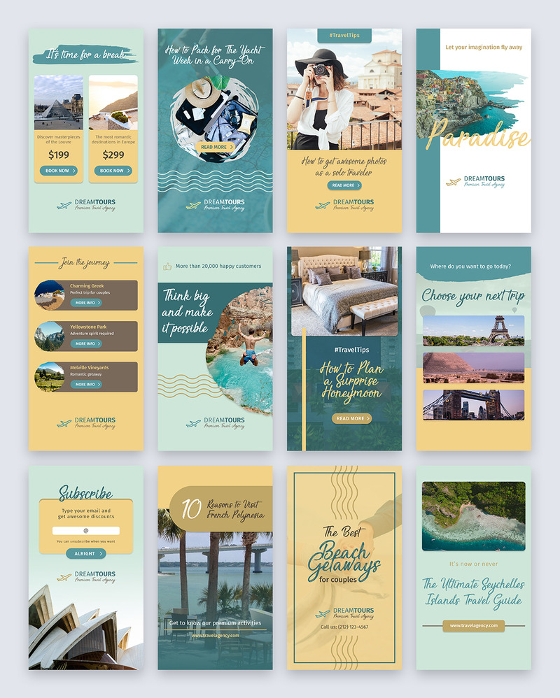 100 Facebook Stories - Social Media Stories - Features Image 8