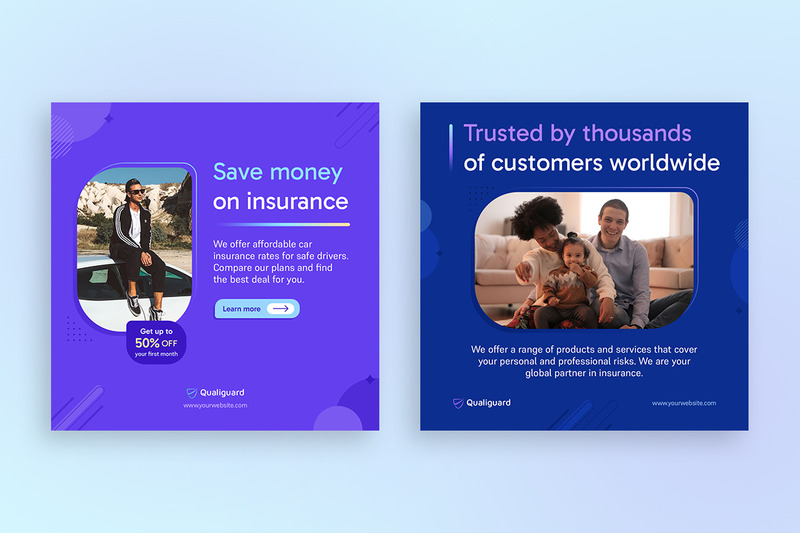 Insurance Banner Templates - Features Image 1