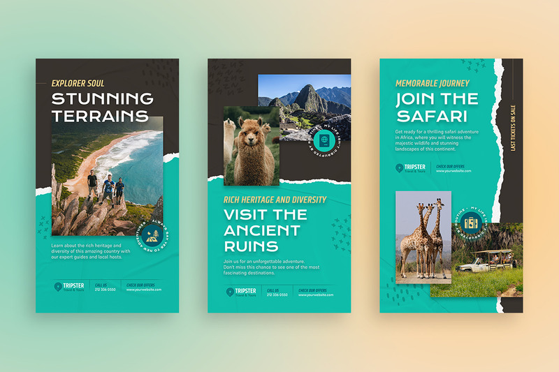 Instagram Stories - Travel Agency - Features Image 2