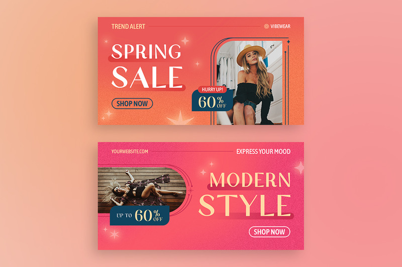 Modelli di post di Facebook per saldi di moda - Caratteristiche Immagine 1