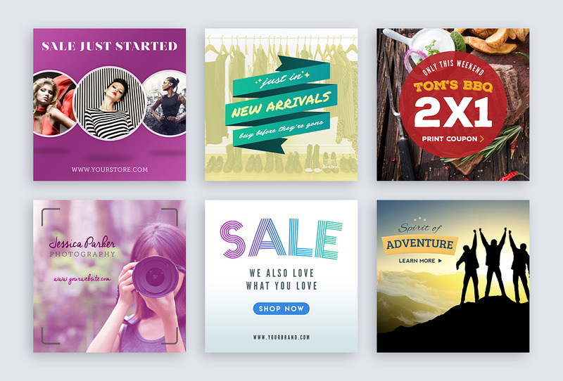 20 Instagram Banner Templates - Features Image 3