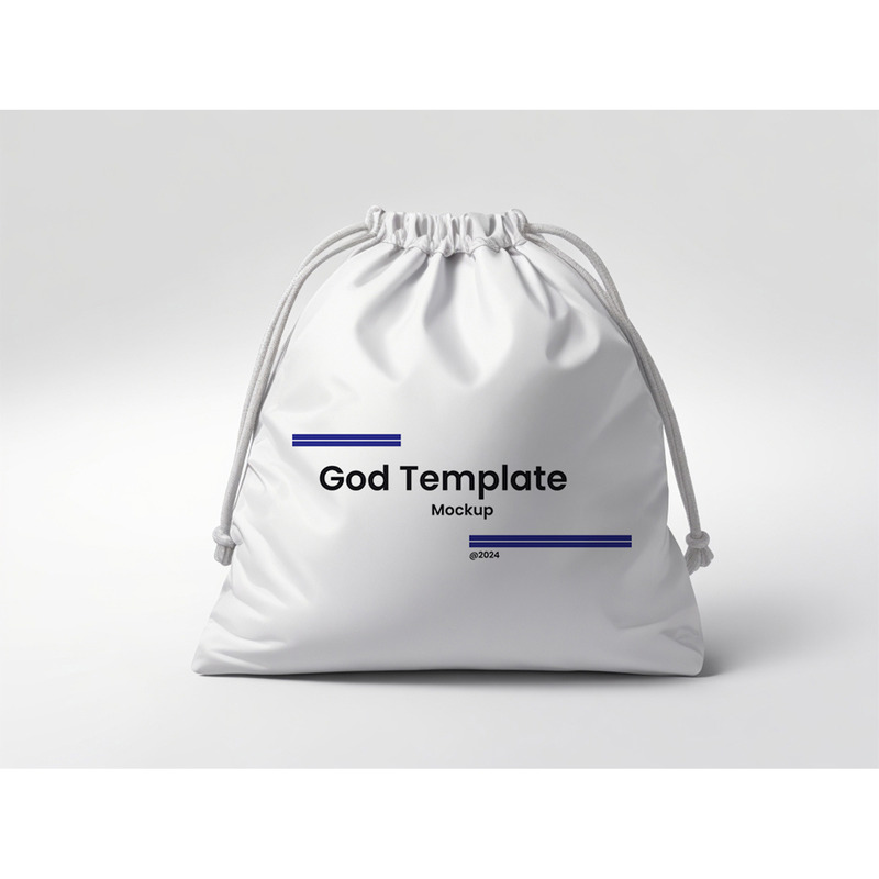 Mockup di borsa con coulisse n. 02 - Caratteristiche Immagine 1