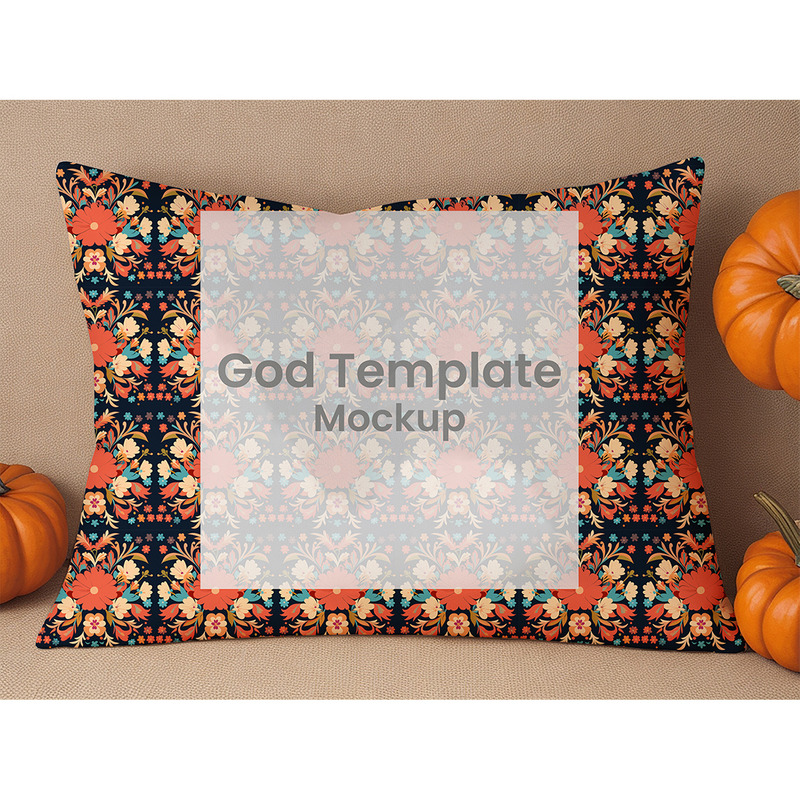 Mockup di cuscino autunnale n. 09 - Caratteristiche Immagine 1