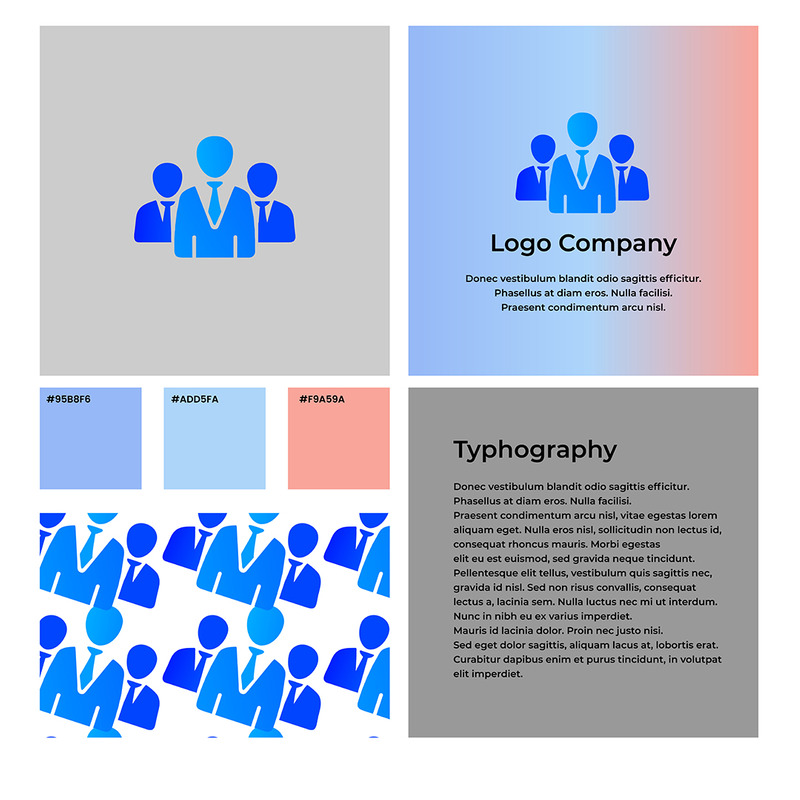Företagets logotyp unik design 02 - Features Image 1