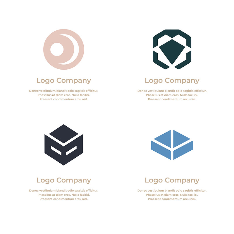 Företagets logotyp unik design 24 - Features Image 1
