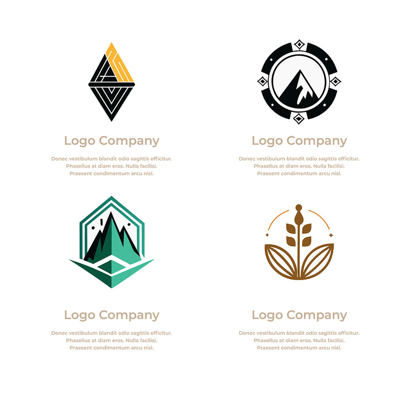 Företagets logotyp unik design 35 - Features Image 1