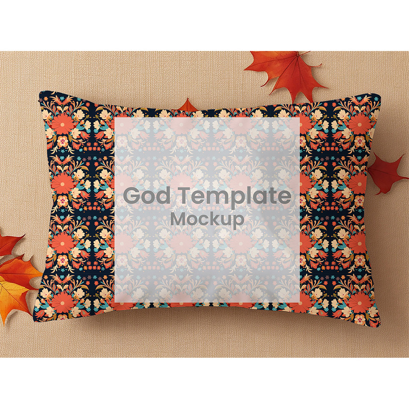 Mockup di cuscino autunnale n. 01 - Caratteristiche Immagine 1