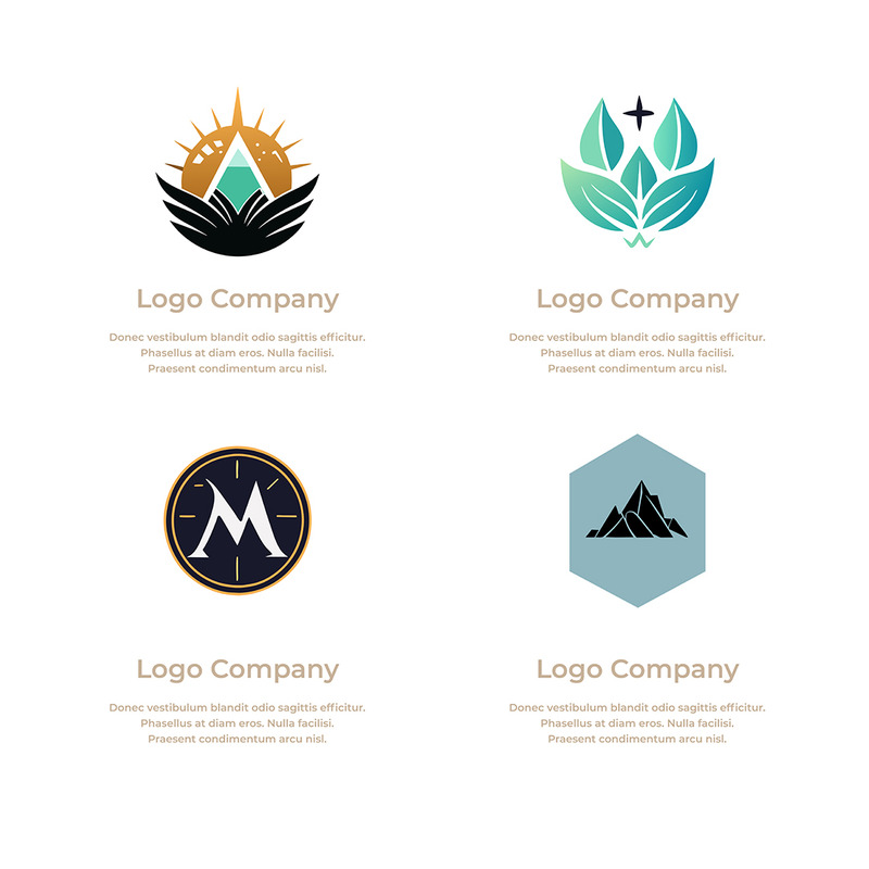 Logo aziendale Design unico 36 - Caratteristiche Immagine 1