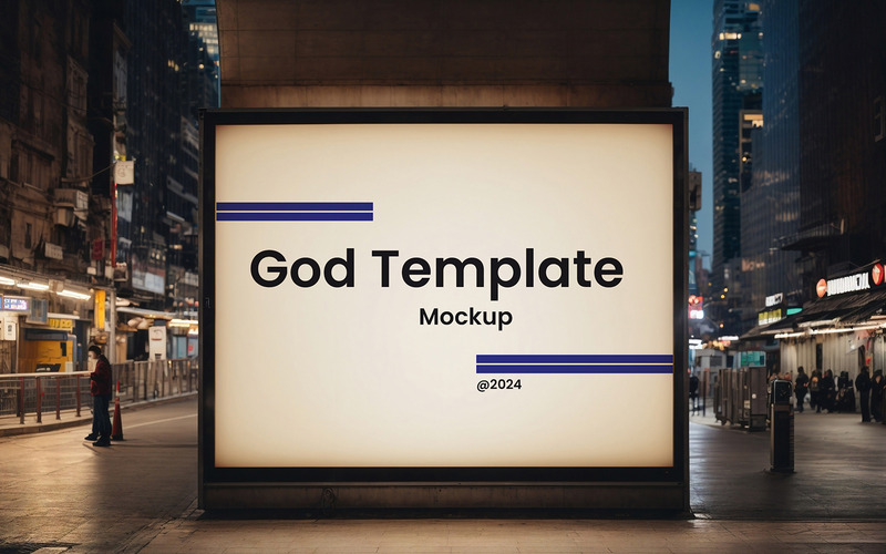 Lightbox Billboard 2-pack mockup - Features Image 1