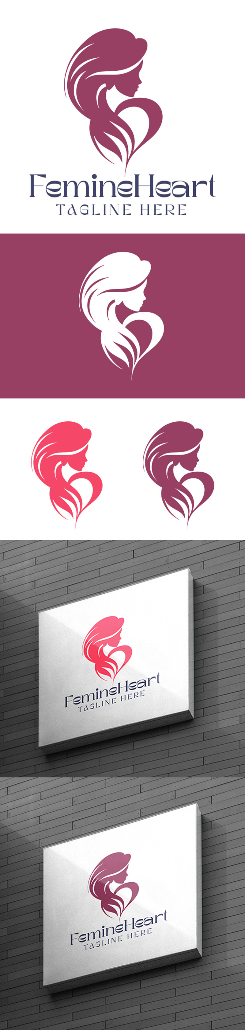 FemineHeart - Female Beauty and Fashion Logo - Features Image 1