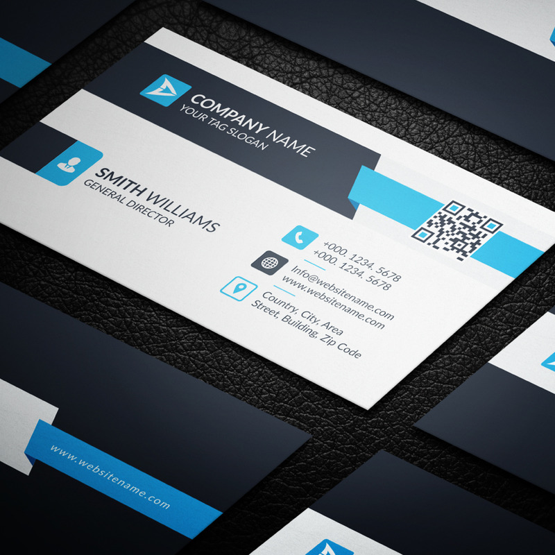 Cartes de visite professionnelles modernes - Modèle d'identité d'entreprise V.011 - Caractéristiques de l’image 1