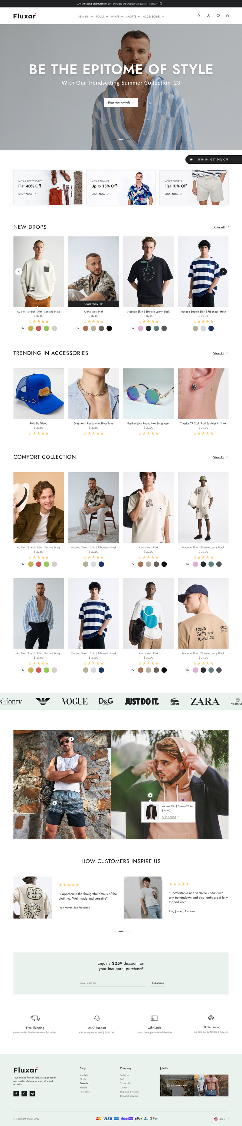 Fluxar - Modern & Multipurpose eCommerce Figma Mall - Features Image 5