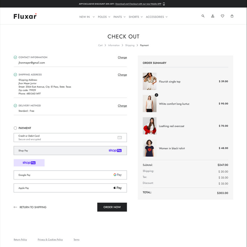 Fluxar - Modern & Multipurpose eCommerce Figma Mall - Features Image 22