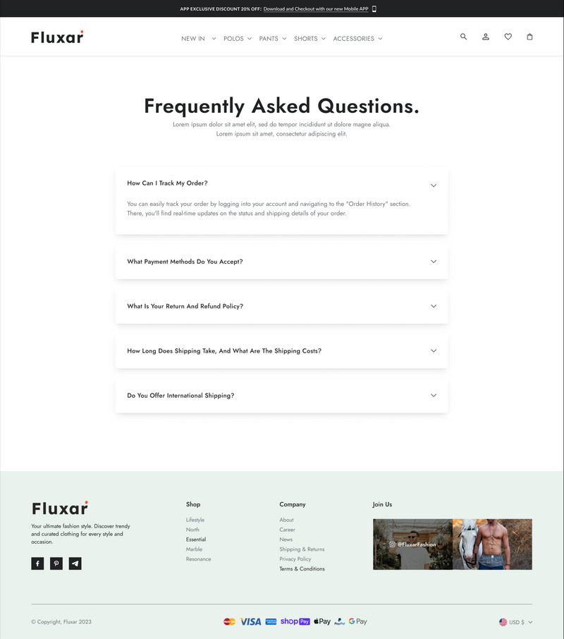 Fluxar - Modern & Multipurpose eCommerce Figma Mall - Features Image 33
