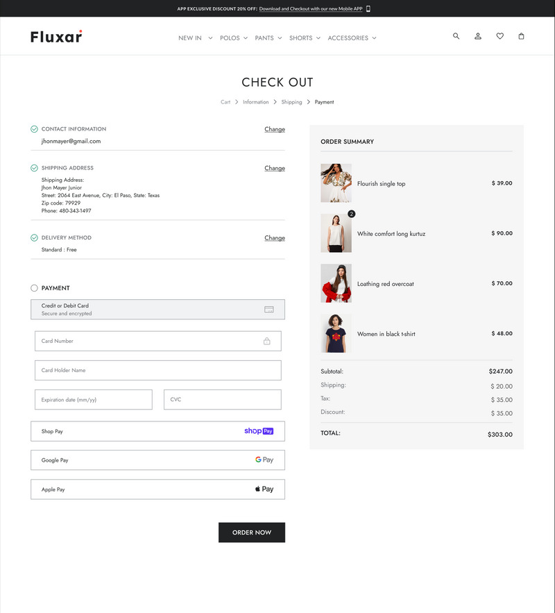 Fluxar - Modern & Multipurpose eCommerce Figma Mall - Features Image 23