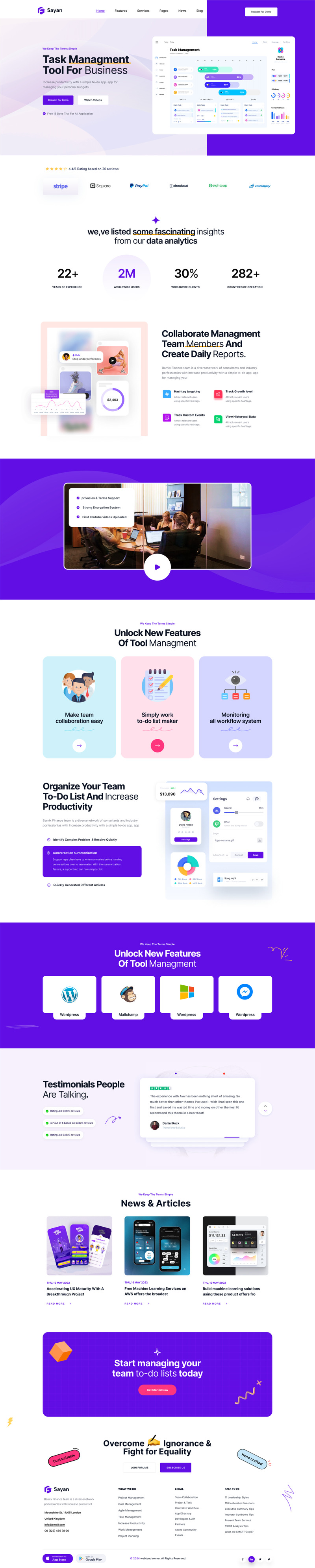 Sayan - Modelo Figma Multiuso - Features Image 1
