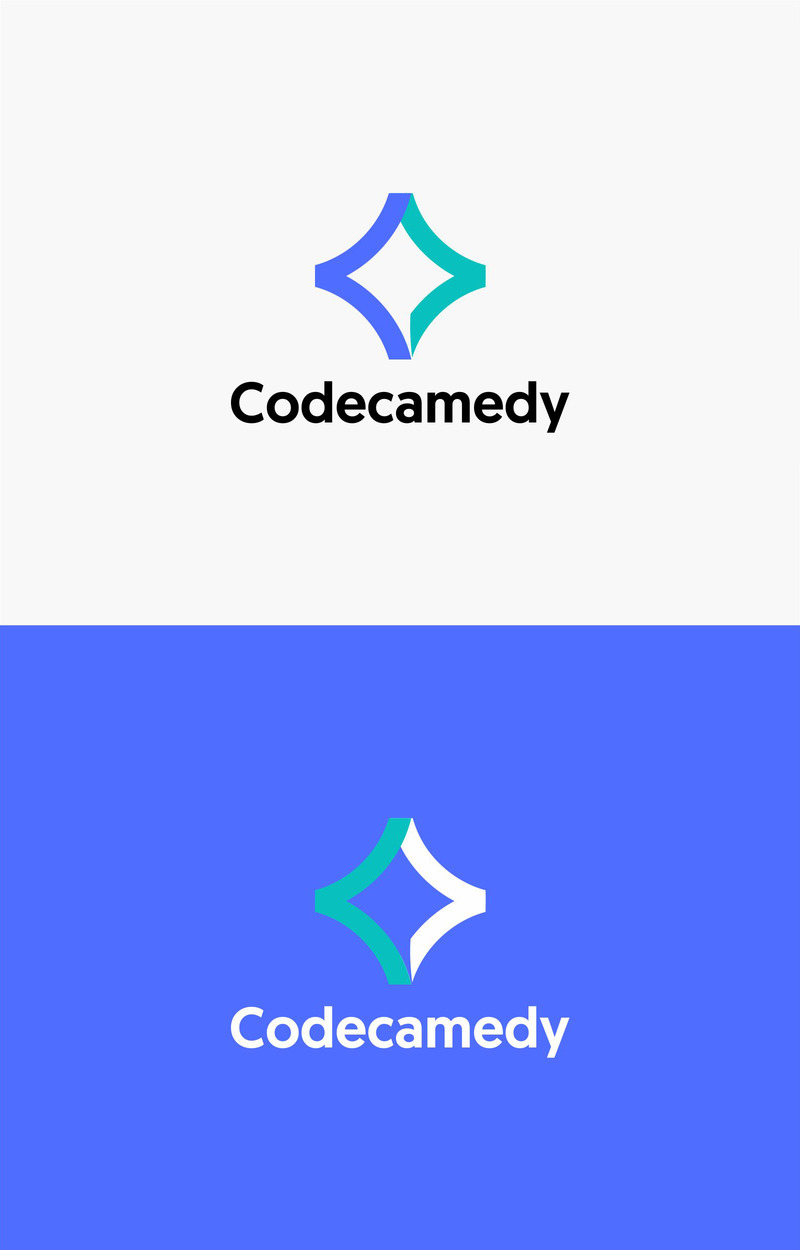 Современный шаблон логотипа CodeCamedy - Features Image 1