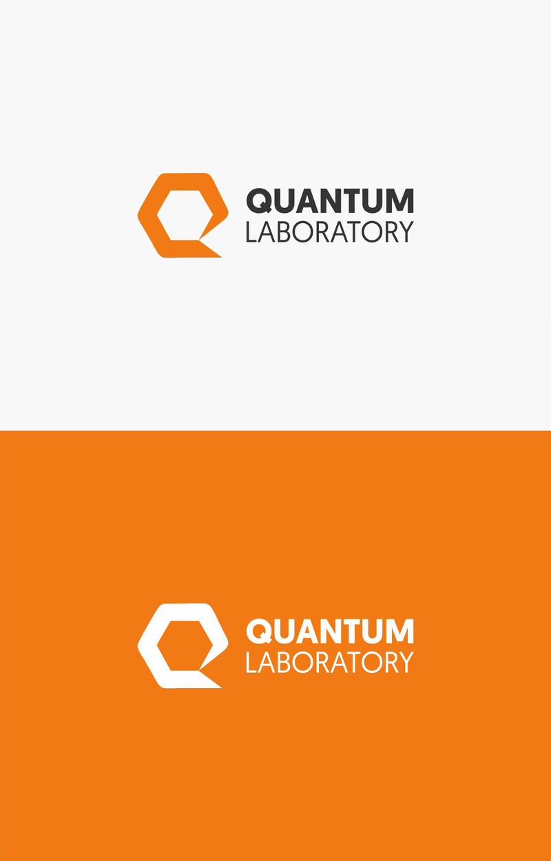 Quantum Laboratory Logo Design Template TemplateMonster
