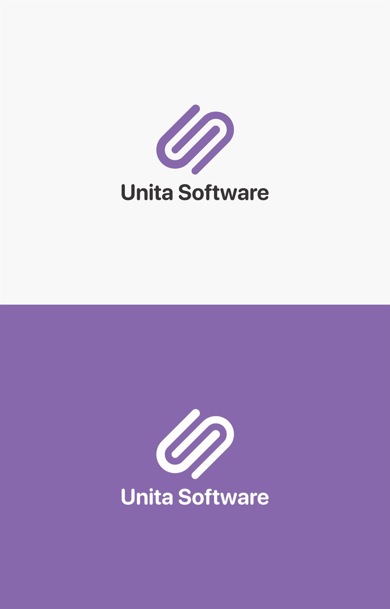 Unita Software Logo design Template #345029 - TemplateMonster